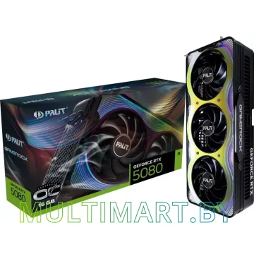 Видеокарта Palit GeForce RTX 5080 GameRock OC 16GB GDDR7 (NE75080T19T2-GB2030G) картинка 8